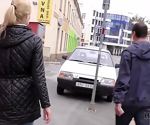 HUNT4K. Blue-eyed miss Dream Nikky isnt against pickup and sex with stranger
