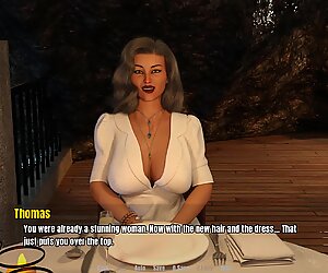 Romantic encounter with a beautiful mature mummy and younger guy in Grandma's palace - Ep56