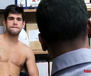 Fireworks In His Ass- Gay Interracial Punishment