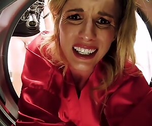 Fucking my Step Mom in the Ass while she is Stuck in the Dryer - Cory Chase