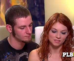 Hot girls with big tits and nice bodies get hard fucked at the red room in a big orgy with swingers. - Big Red