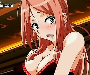 Hentai busty girls having passionate sex