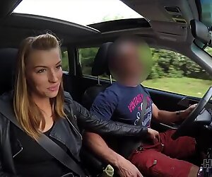 Stunning Czech slut picked up and fucked