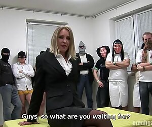 Gang Bang time for married MILF