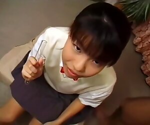 Japanese girls semen cum swallowed in science class
