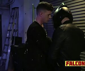 Kinky twink sucks cock and gets his ass banged