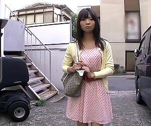 Busty Asian gets facial after bang job in MMF threesome